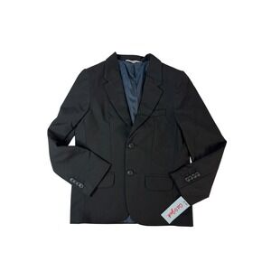 Cat & Jack Blazer Classic Dressy‎ Jacket Stylish Black Blazer Boys Size 7 NWT